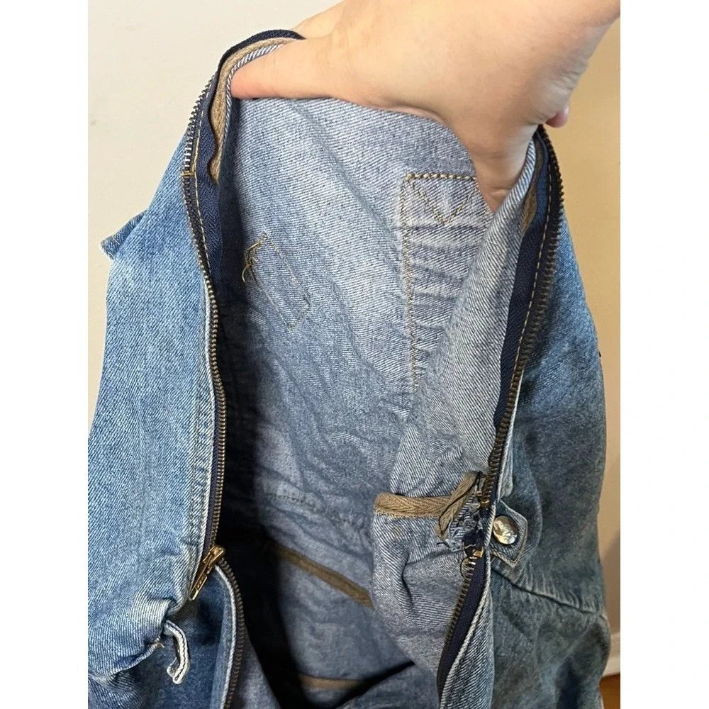 Vintage Patchwork Travel Denim Shoulder Bag 25